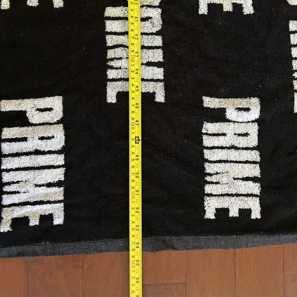 Prime Hydration Beach Towel Size 29” x54” New color black and white - Picture 6 of 6